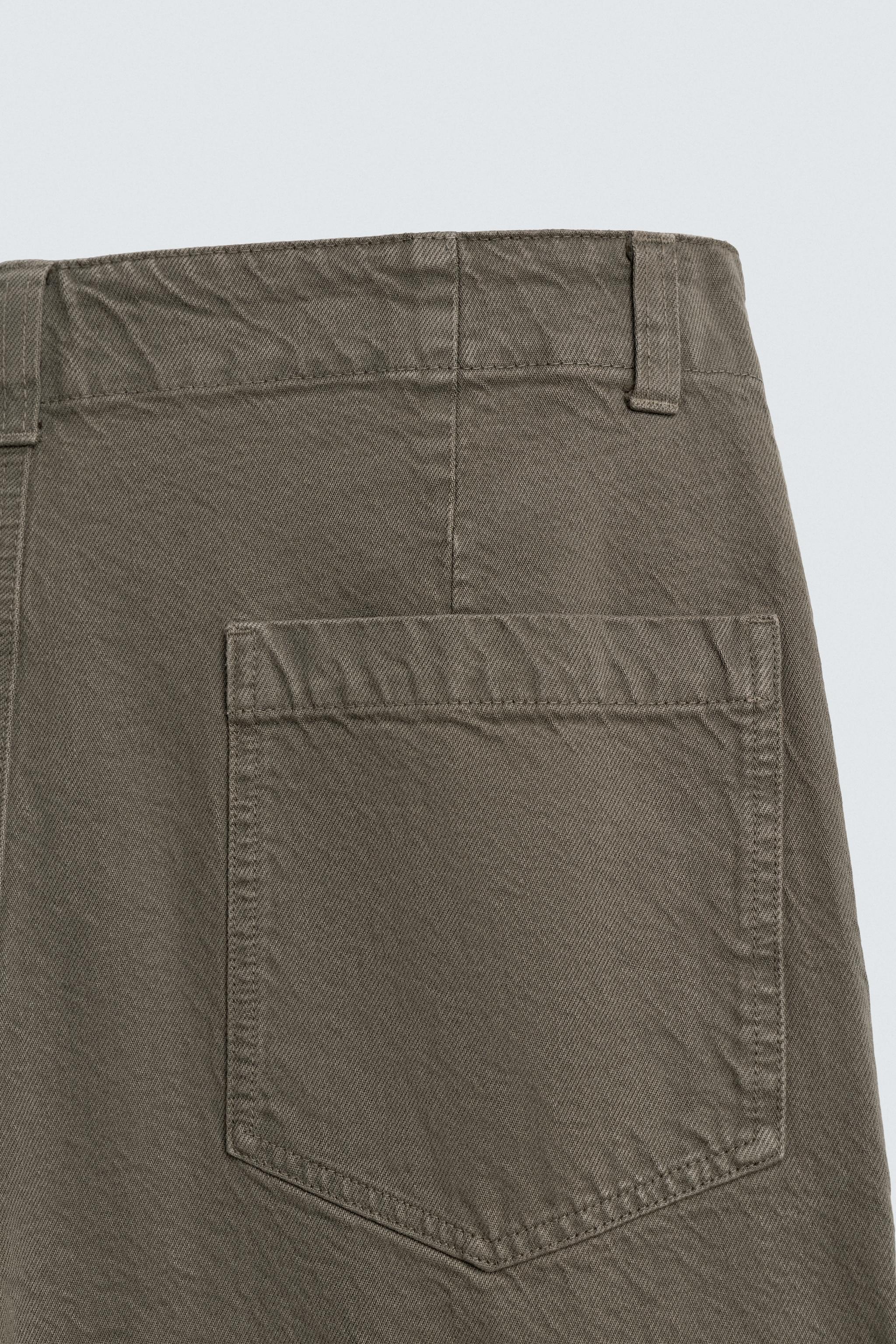 WASHED RELAXED FIT PANTS